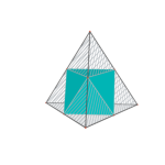 5 crossed tetrahedrons compound in a dodecahedron